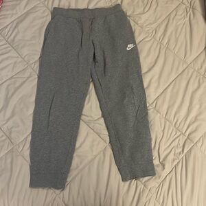 Girls Grey Nike sweatpants